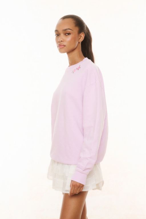 Pink Women LoveShackFancy Palo Pullover | TKZ-342068