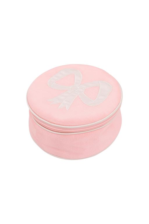 Pink Women LoveShackFancy Walker Valentine Round Zip Jewelry Case Bags | SUR-326054