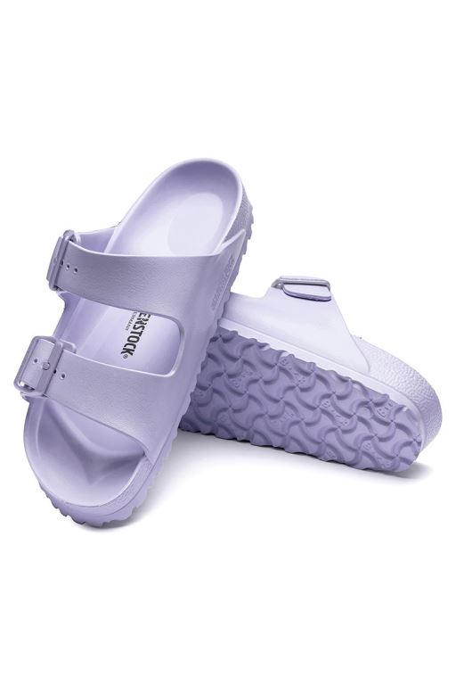 Purple Women LoveShackFancy Birkenstock Arizona Core Beach Sandals | VTD-948350