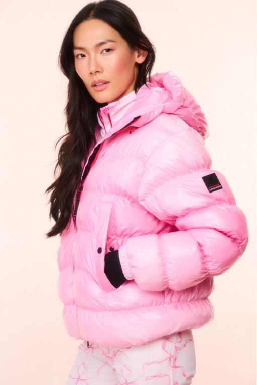 Rose Women LoveShackFancy Bogner Fire+ice X Loveshackfancy Rosetta Ski Jackets | DZJ-130569