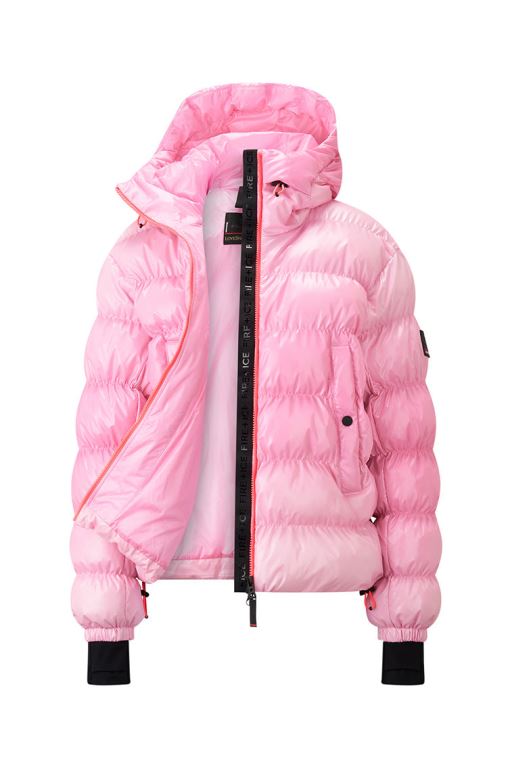 Rose Women LoveShackFancy Bogner Fire+ice X Loveshackfancy Rosetta Ski Jackets | DZJ-130569