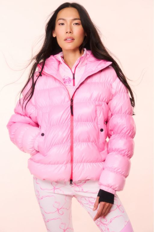 Rose Women LoveShackFancy Bogner Fire+ice X Loveshackfancy Rosetta Ski Jackets | DZJ-130569