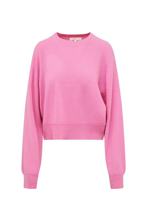 Strawberry Sherbet Women LoveShackFancy Reynelle Cashmere Pullover | JXY-829657