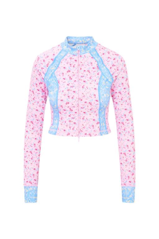 Windsor Petal Print Mix Women LoveShackFancy Veda Floral Active Jackets | FWE-325047