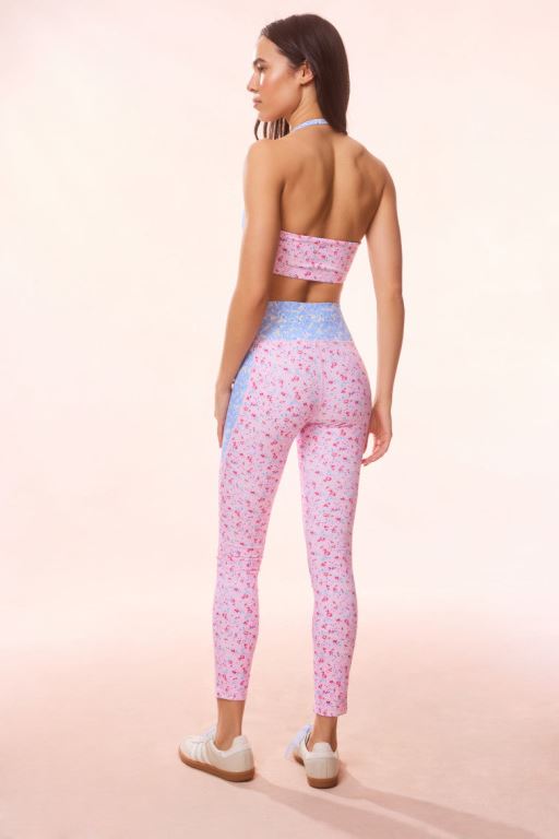 Windsor Petal Print Mix Women LoveShackFancy Highland Floral Active Leggings | RHP-095634