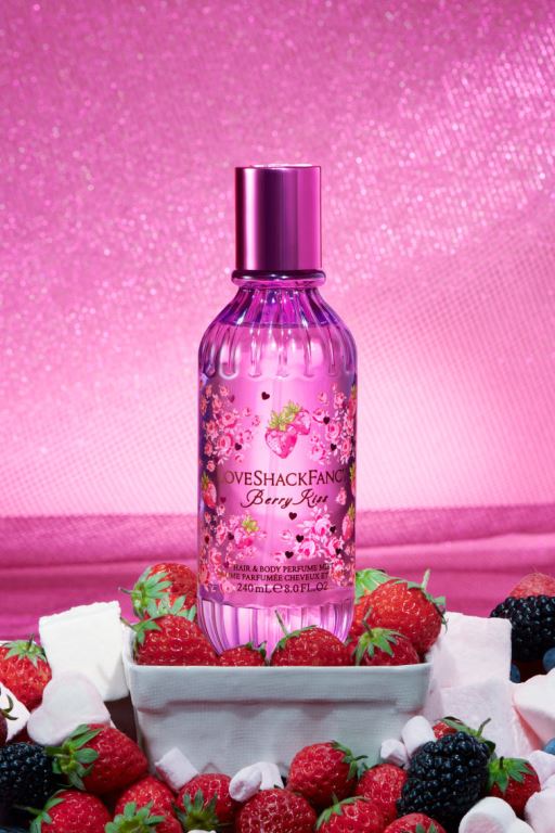 Women LoveShackFancy Berry Kiss Hair & Body Perfume Mist Bath | SZE-745832