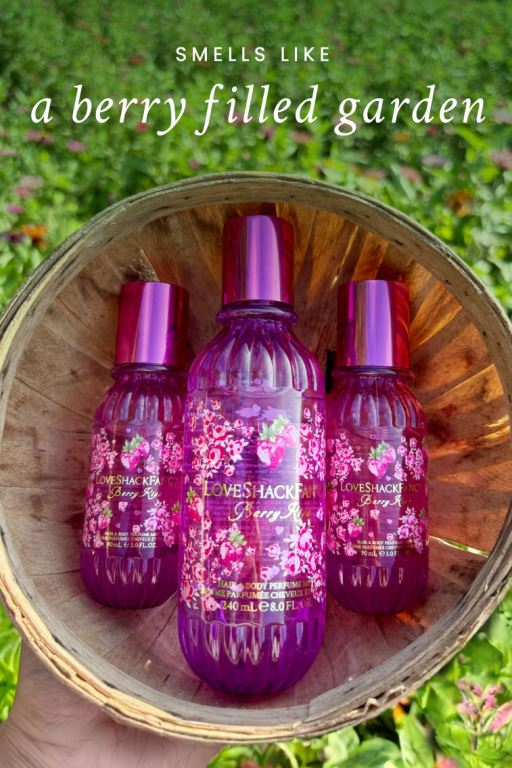 Women LoveShackFancy Berry Kiss Hair & Body Perfume Mist Bath | SZE-745832