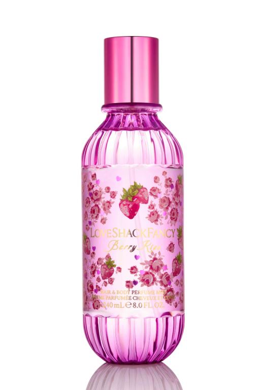 Women LoveShackFancy Berry Kiss Hair & Body Perfume Mist Bath | SZE-745832